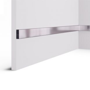 Декоративная рейка RX010-050 Хром 24, 30x10x2000