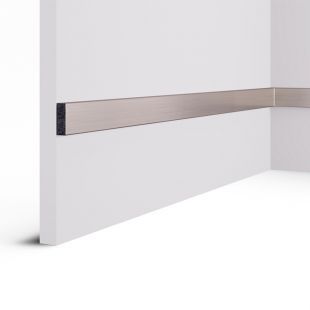 Декоративная рейка RX010-052 Хром матовый 24, 30x10x2000