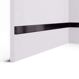 Декоративная рейка RX010-056 Зеркало черное 24, 30x10x2000