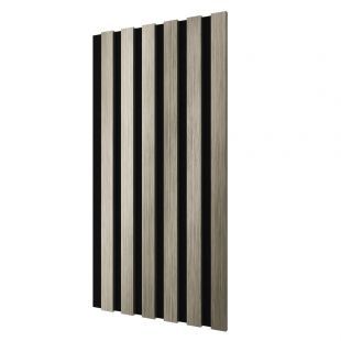 Акустическая панель Cosca 600x300x19, экополимер Платина матовая (2шт)