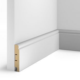 Плинтус под покраску Cosca AP09 80x16x2400