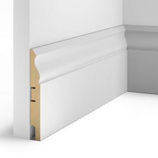 Плинтус под покраску Cosca AP21 125x16x2400