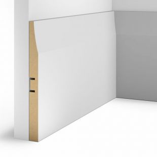 Плинтус под покраску Cosca AP25 184x16x2400