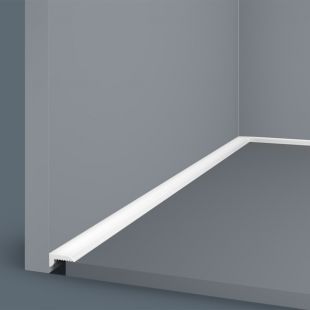 Плинтус Cosca PL015, 10x21 (мини плинтус)